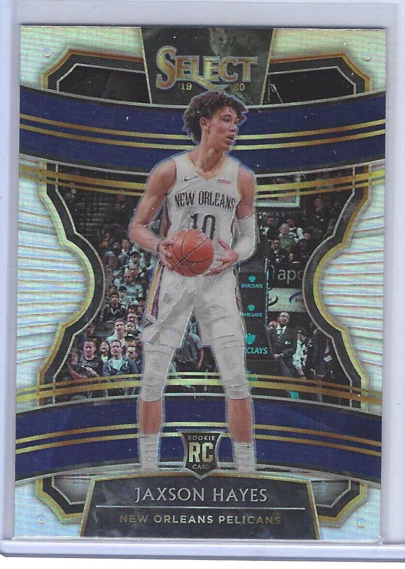 JAXSON HAYES JR 2019-20 PANINI SELECT SILVER PRIZM CONCOURSE LEVEL ROOKIE RC #34
