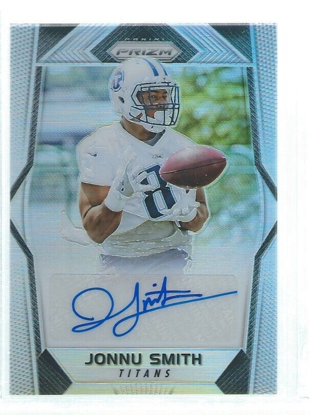 JONNU SMITH 2017 PANINI PRIZM SILVER PRIZMS AUTO RC