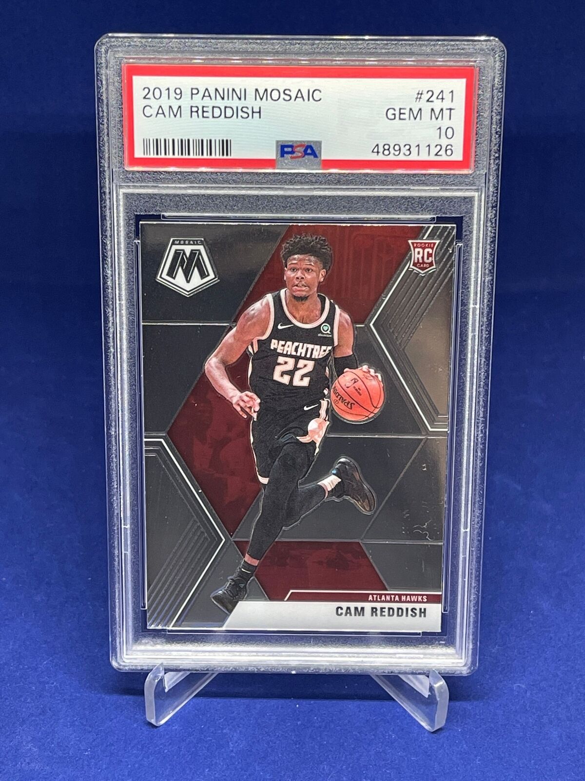 CAM REDDISH 2019-20 PANINI MOSAIC TRUE ROOKIE RC #241 PSA 10 GEM MINT