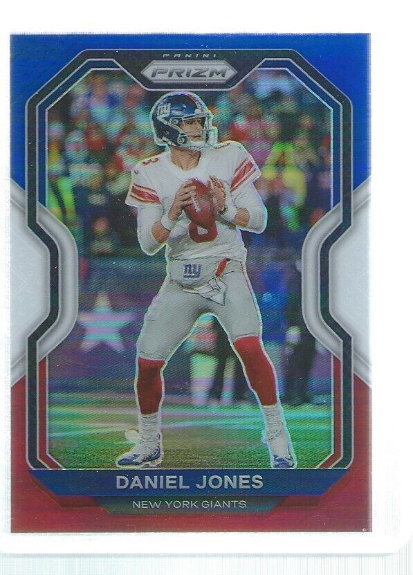 DANIEL JONES 2020 PANINI PRIZM RED WHITE BLUE PRIZMS #158