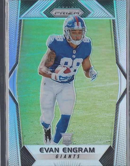 EVAN ENGRAM 2017 PANINI PRIZM SILVER ROOKIE PRIZMS TRUE RC #299