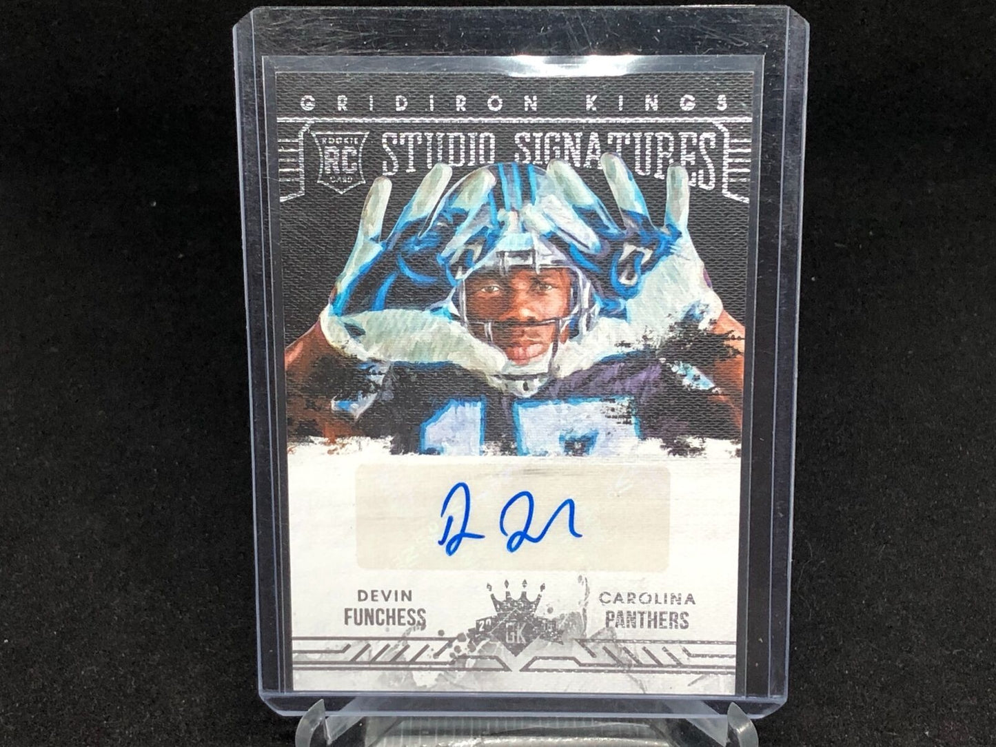 DEVIN FUNCHESS 2015 PANINI GRIDIRON KINGS STUDIO AUTO RC #D 140/199