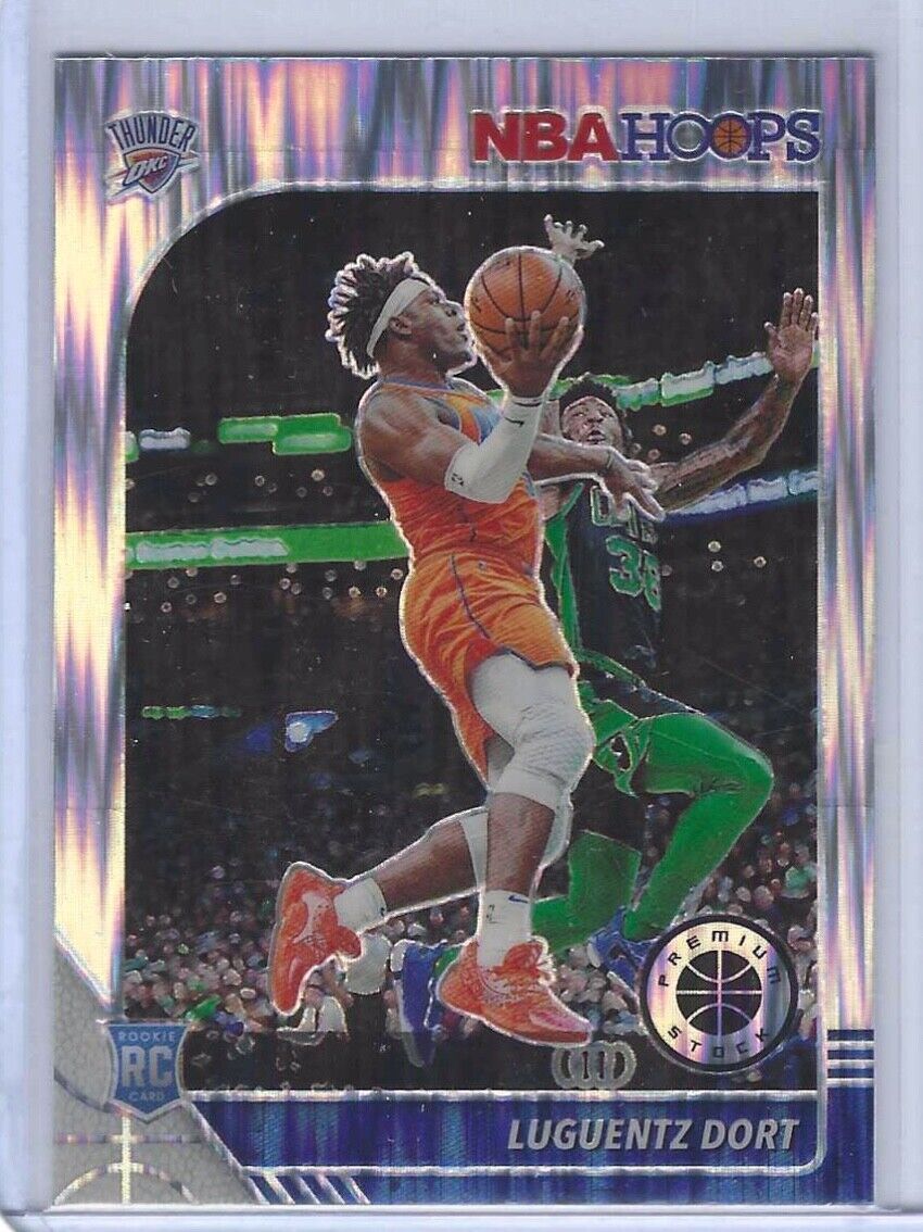 LUGUENTZ DORT 2019-20 NBA HOOPS PREMIUM STOCK FLASH PRIZM ROOKIE RC #213