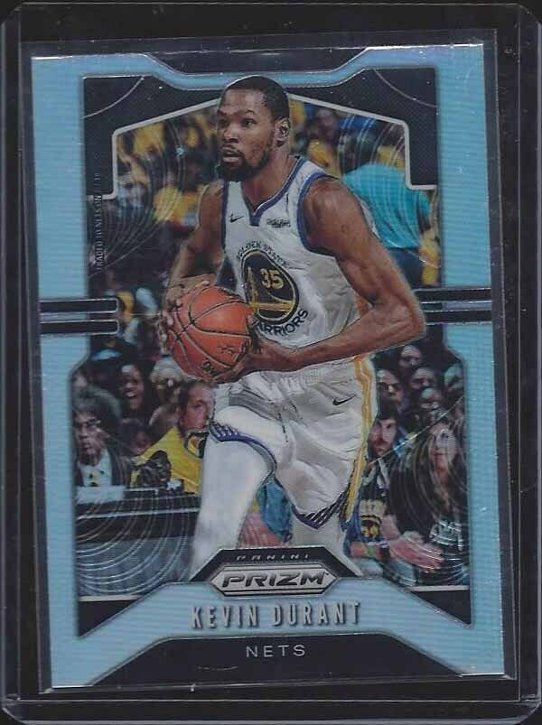 KEVIN DURANT 2019-20 PANINI PRIZM SILVER PRIZMS SP #210