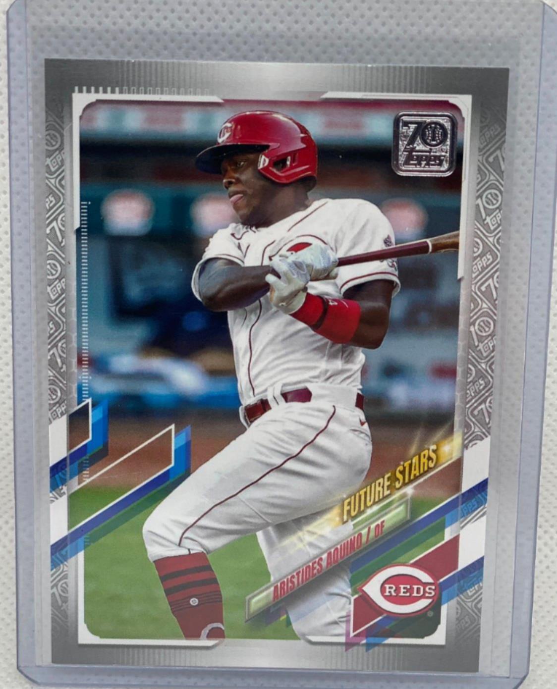 ARISTIDES AQUINO 2020 TOPPS FUTURE STARS SERIES ONE SILVER #D 48/70
