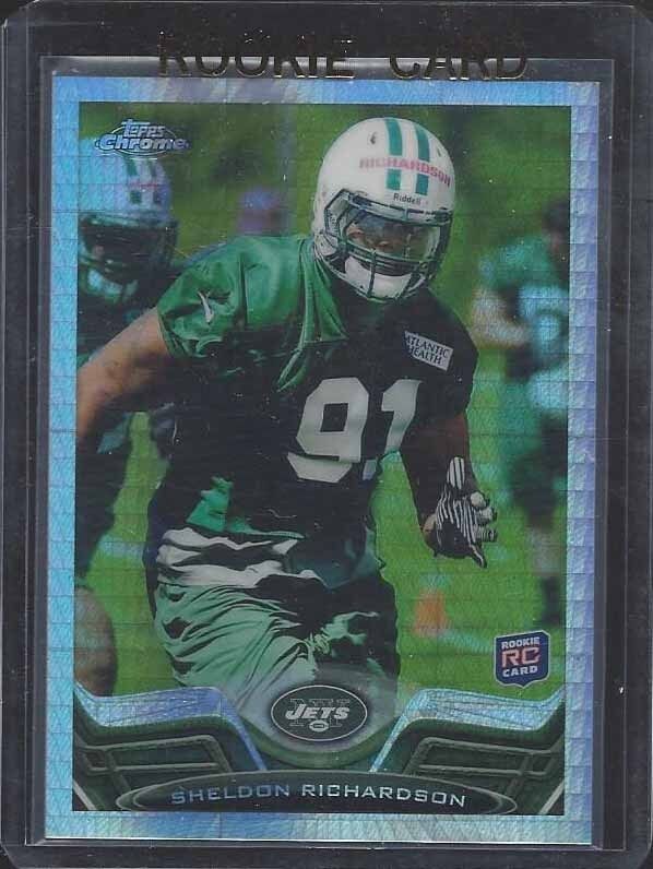 SHELDON RICHARDSON 2013 TOPPS CHROME ROOKIE PRISM REFRACTOR RC #D 219/260
