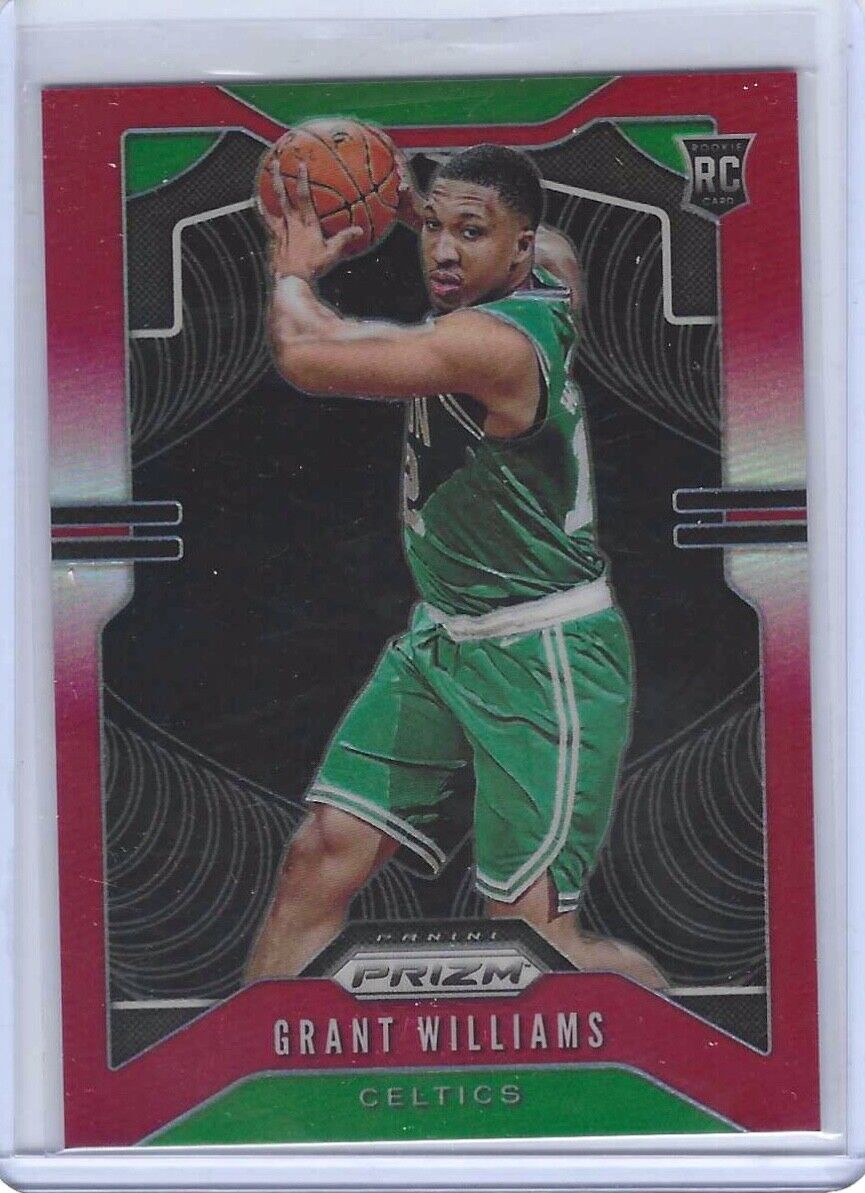 GRANT WILLIAMS 2019-20 PANINI PRIZM RED ROOKIE RC #D 085/299