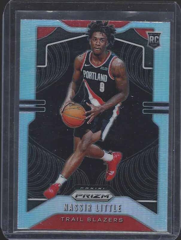 NASSIR LITTLE 2019-20 PANINI PRIZM SILVER ROOKIE PRIZMS SSP RC #269