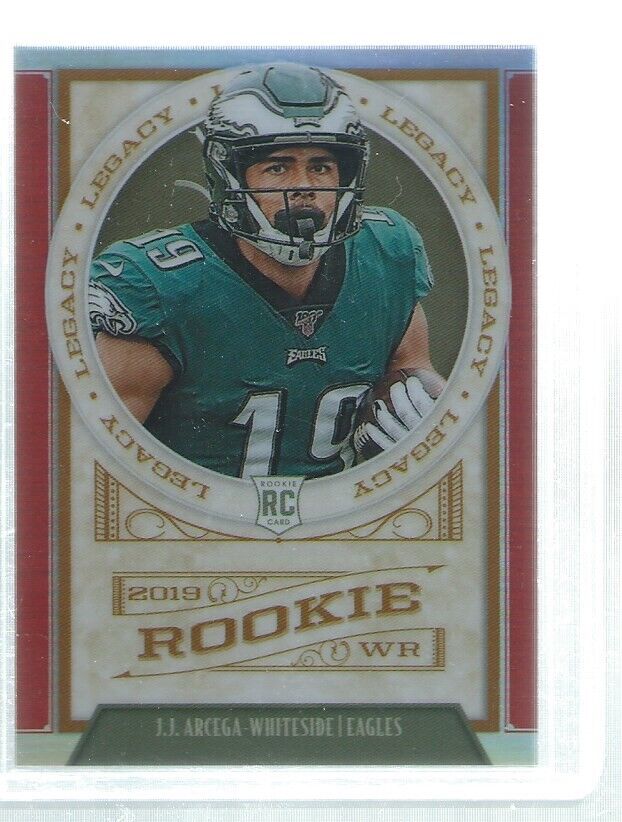 JJ ARCEGA-WHITESIDE 2019 CHRONICLES LEGACY RED PRIZM ROOKIE RC #D 79/99