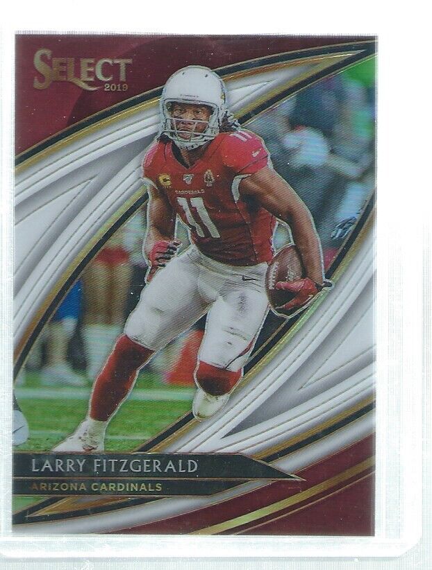 LARRY FITZFIELD 2019 SELECT WHITE PRIZM FIELD LEVEL #D 33/35