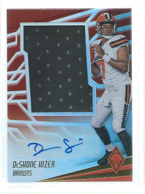 DESHONE KIZER 2017 PANINI PHOENIX JERSEY AUTO RED RC #D 9/49
