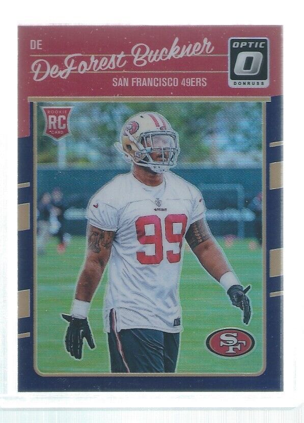 DEFOREST BUCKNER 2016 DONRUSS OPTIC HOLO PURPLE ROOKIE RC #112