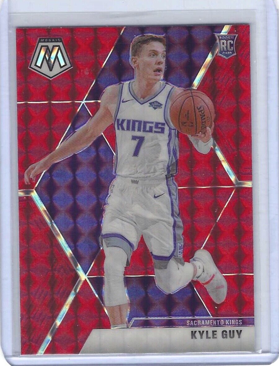 KYLE GUY 2019-20 PANINI MOSAIC RED PRIZM ROOKIE RC #224
