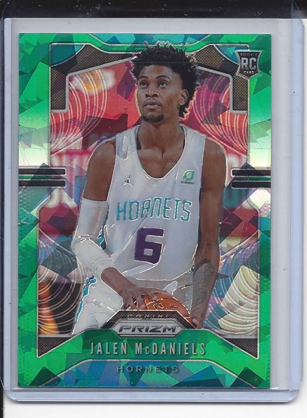 JALEN MCDANIELS 2019-20 PANINI PRIZM GREEN ICE SSP ROOKIE PRIZMS RC #297