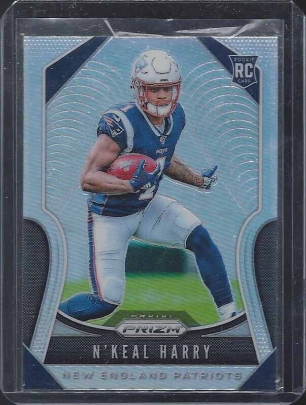 N'KEAL HARRY 2019 PANINI PRIZM SILVER ROOKIE PRIZMS SSP RC #342
