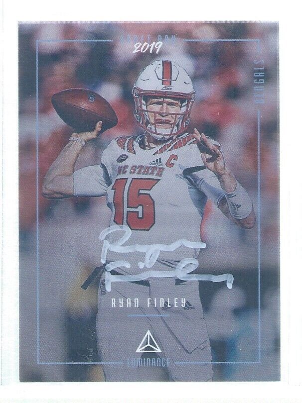 RYAN FINLEY 2019 PANINI LUMINANCE ON CARD AUTO RC