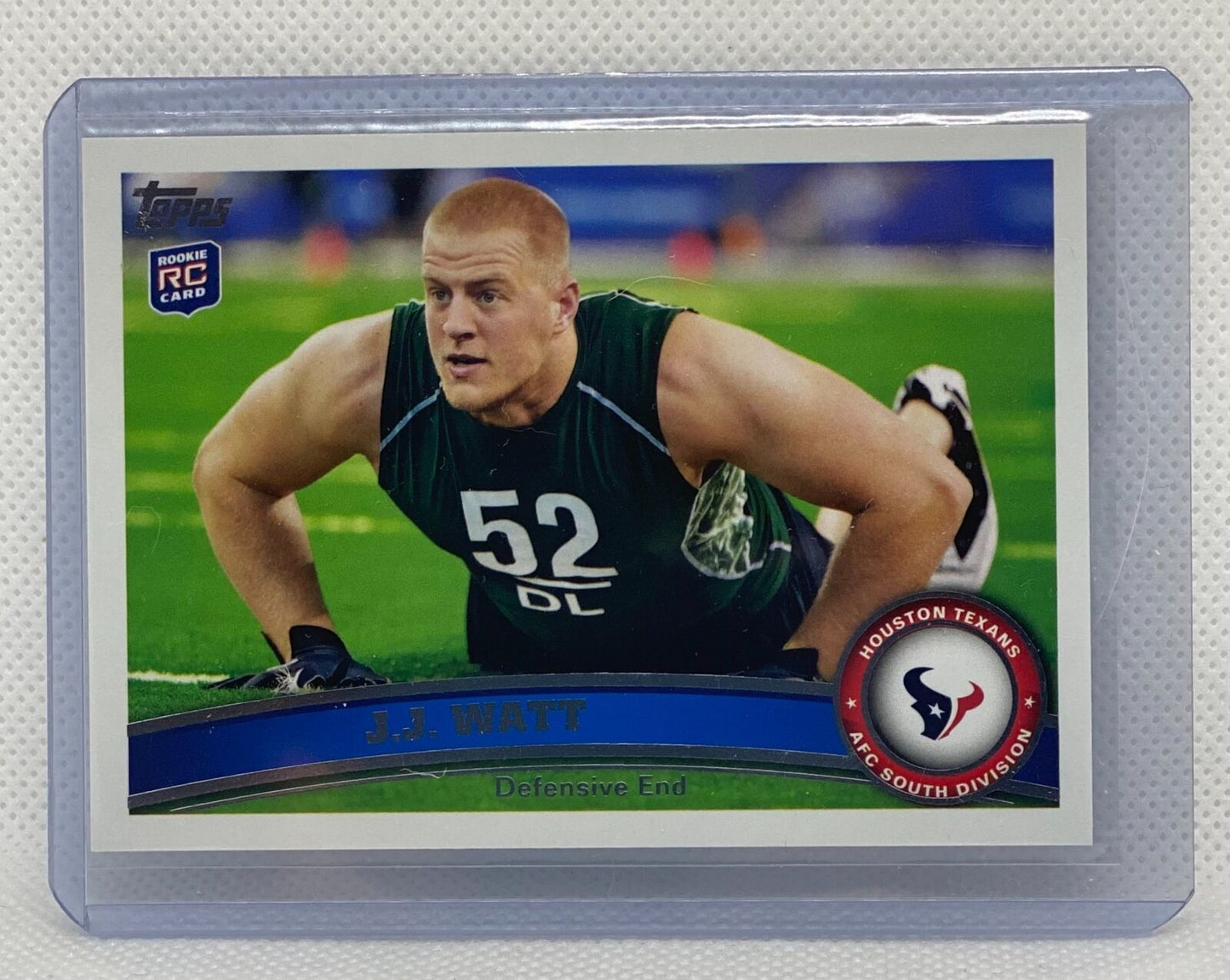 J.J. WATT 2011 TOPPS TRUE ROOKIE RC #331
