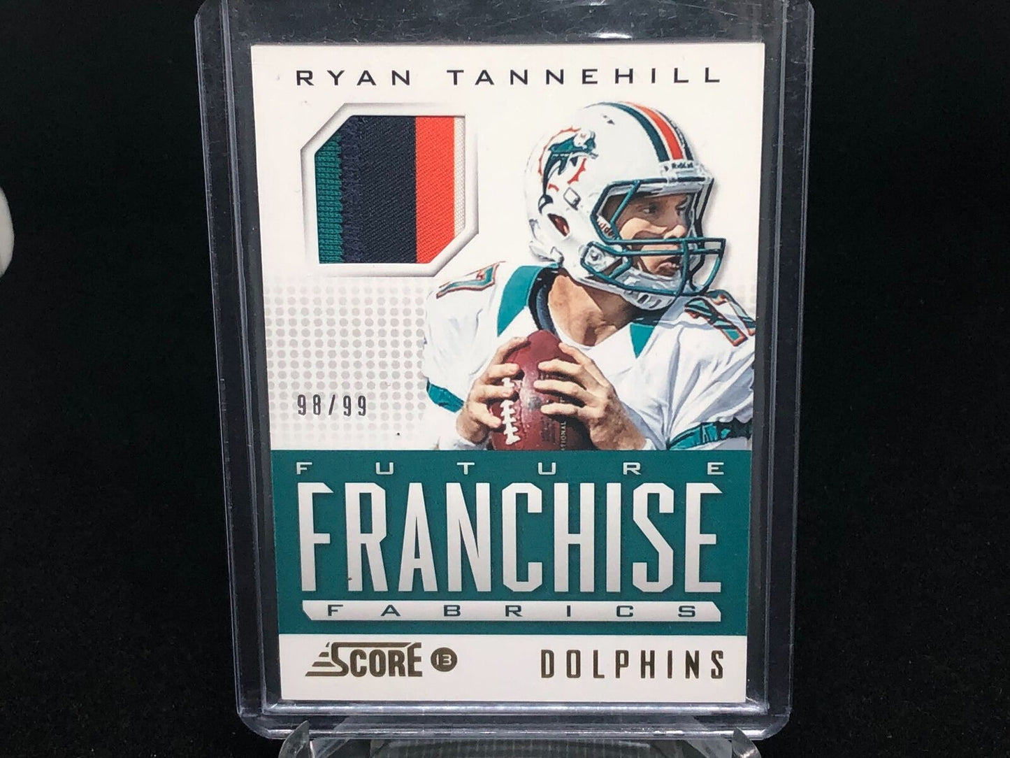 RYAN TANNEHILL 2012 PANINI SCORE FUTURE FRANCHISE FABRICS 4 CL PATCH RC #D 98/99