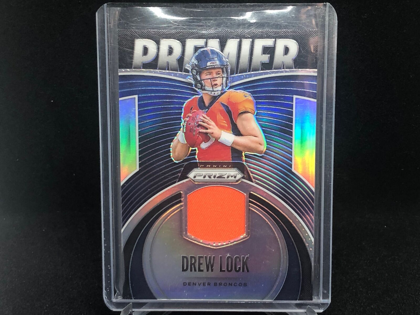 DREW LOCK 2019 PRIZM PREMIER PRIZM JERSEY RC