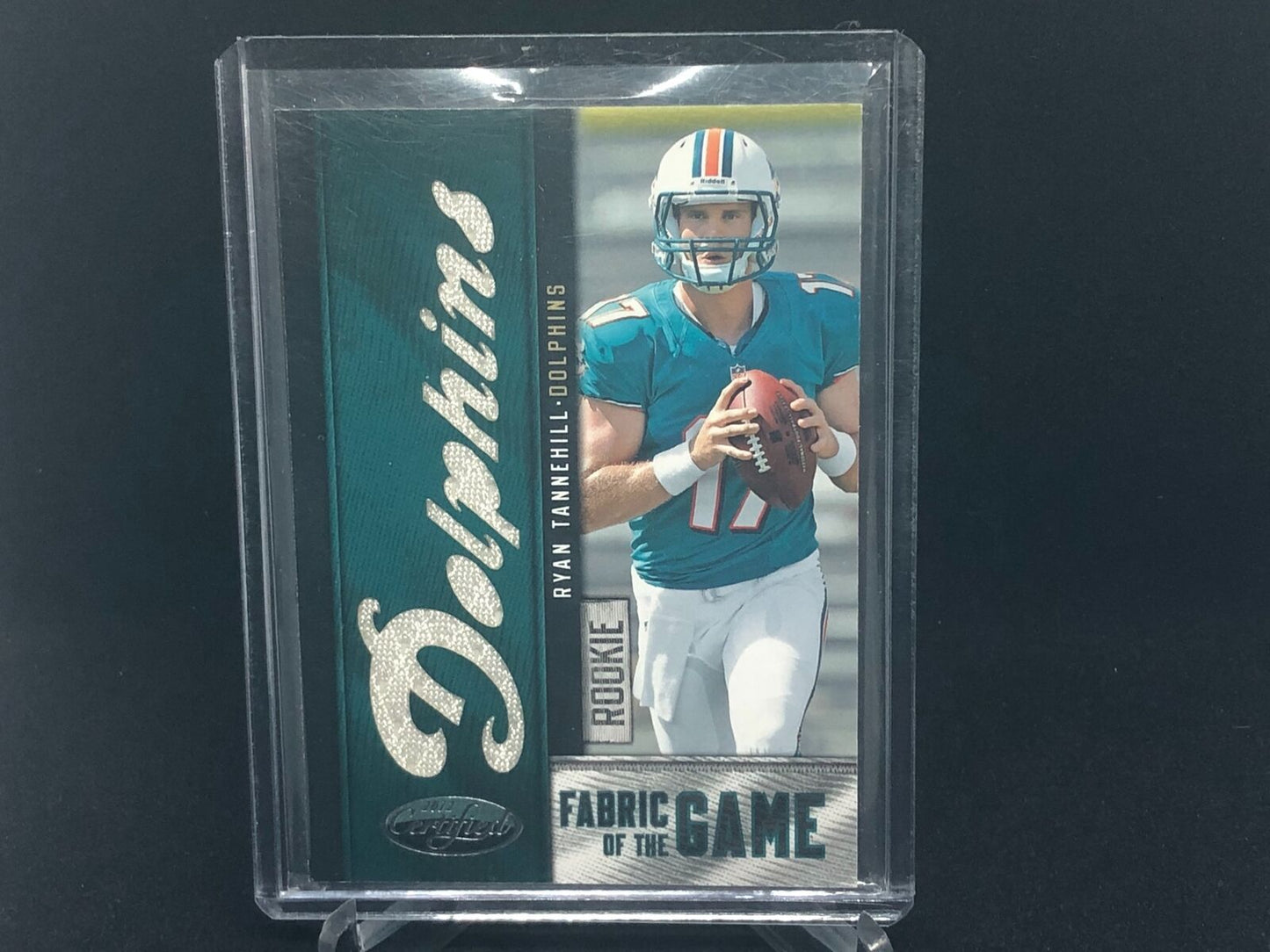 RYAN TANNEHILL 2012 PANINI CERTIFIED FABRIC OF THE GAME JERSEY RC #D 11/49