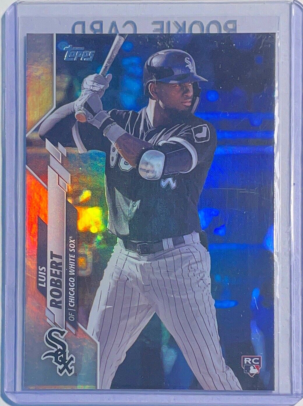 LUIS ROBERT 2020 TOPPS SERIES TWO SILVER FOIL ROOKIE RC #392