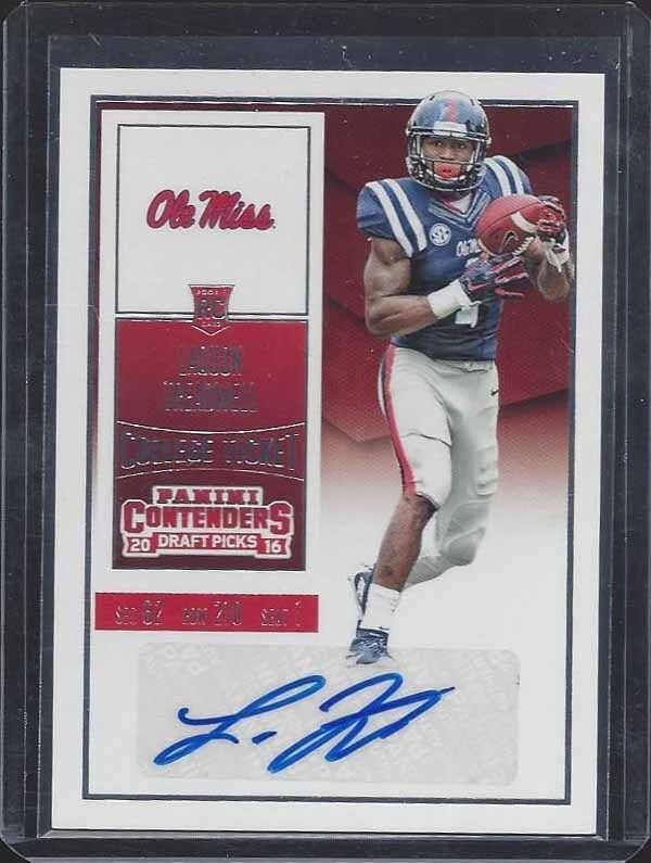 LAQUON TREADWELL 2016 PANINI CONTENDERS DRAFT PICKS TRUE ROOKIE AUTO RC #104
