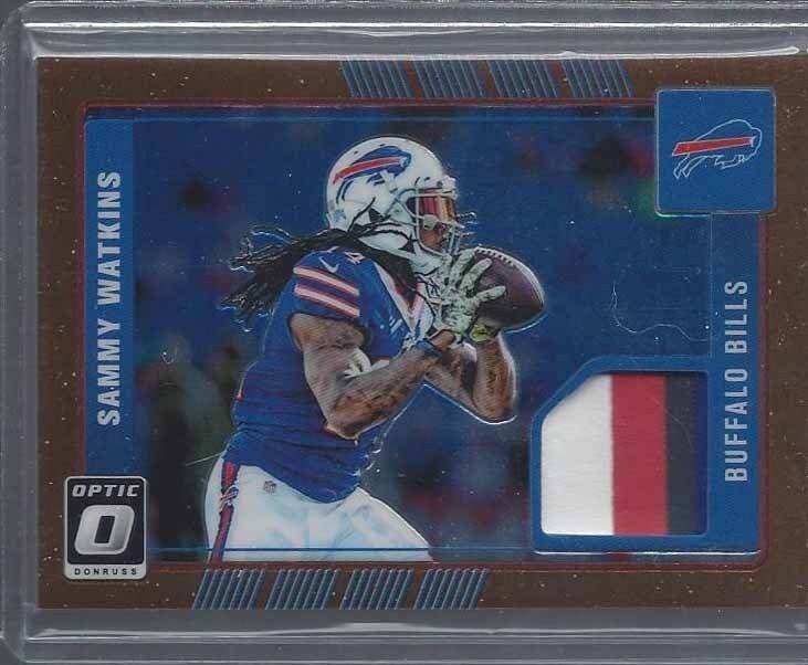 SAMMY WATKINS 2016 DONRUSS OPTIC BRONZE 4 COLOR PATCH #17