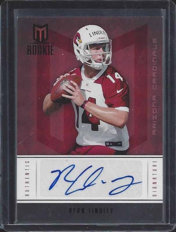 RYAN LINDLEY 2012 PANINI MOMENTUM BLACK ROOKIE AUTO RC #D 5/5