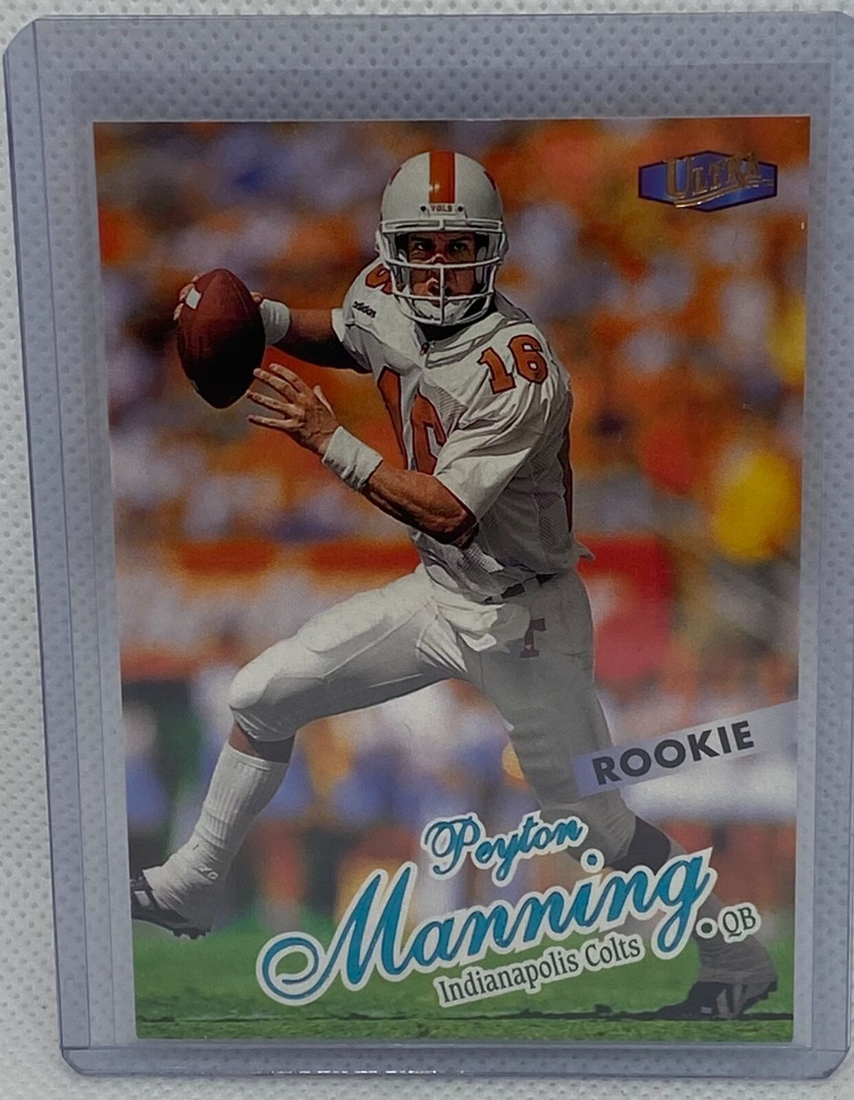 PEYTON MANNING 1998 FLEER ULTRA TRUE ROOKIE RC #201