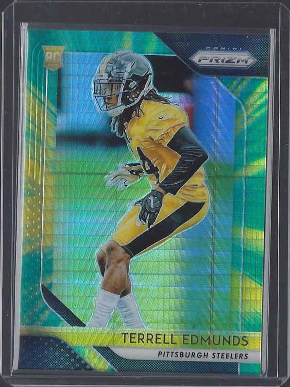 TERRELL EDMUNDS 2018 PANINI PRIZM HYPER ROOKIE PRIZMS RC #D 265/275