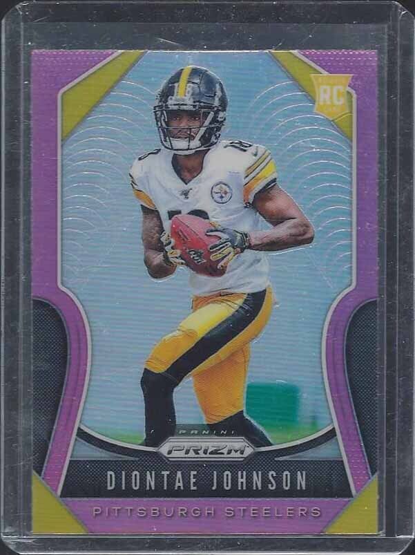 DIONTAE JOHNSON 2019 PANINI PRIZM PINK ROOKIE PRIZMS RC #352