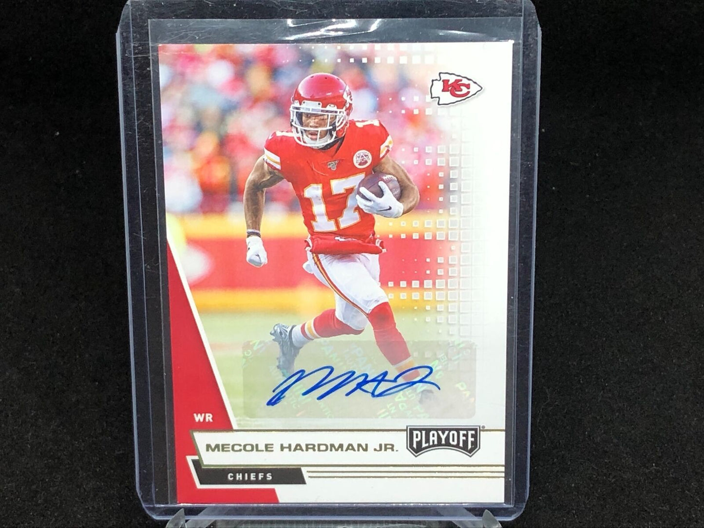 MECOLE HARDMAN JR 2020 PANINI PLAYBOOK AUTO # 83