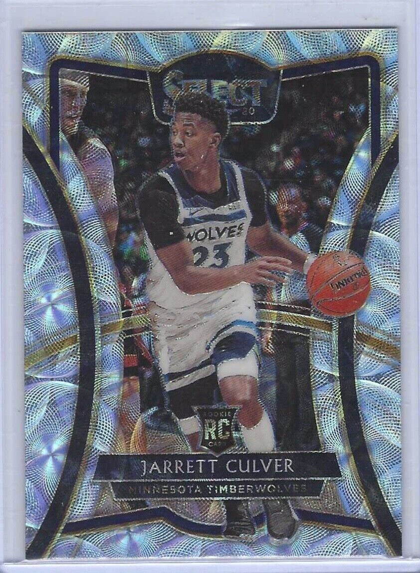 JARRETT CULVER 2019-20 PANINI SELECT PREMIER LEVEL SCOPE PRIZM ROOKIE RC #160