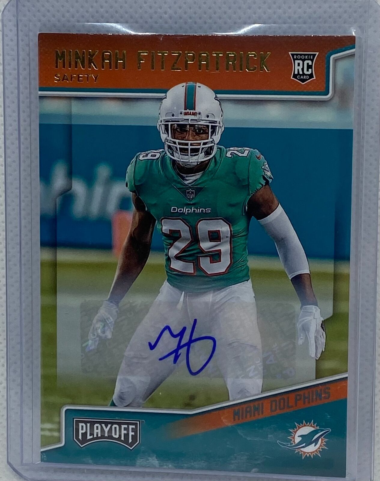 MINKAH FITZPATRICK 2018 PANINI PLAYOFF AUTO RC #243