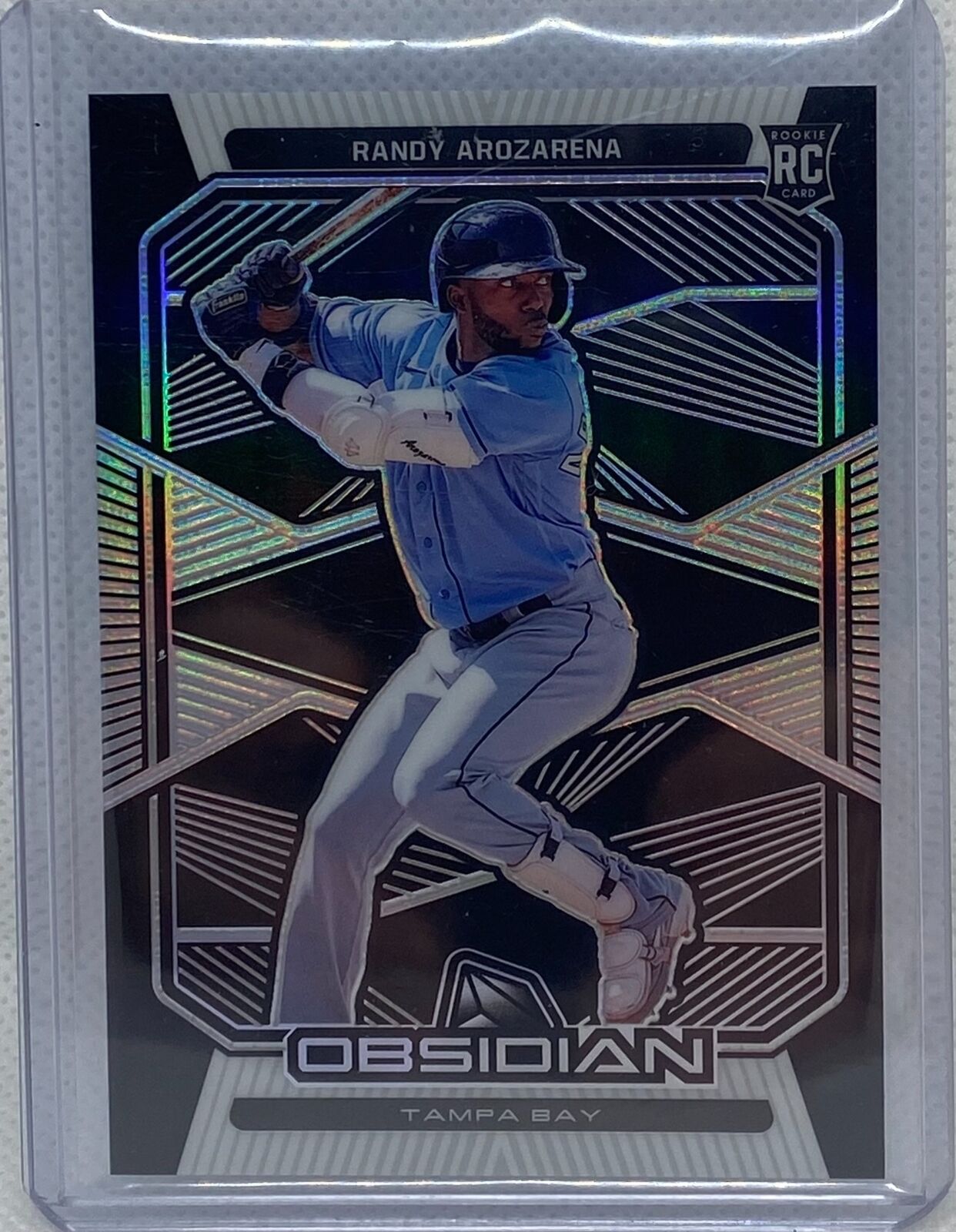 RANDY AROZARENA 2020 PANINI CHRONICLES OBSIDIAN RC #8