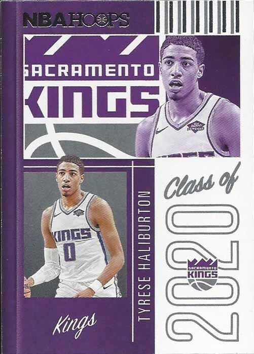 TYRESE HALIBURTON 2020-21 NBA HOOPS CLASS OF 2020 ROOKIE RC #12