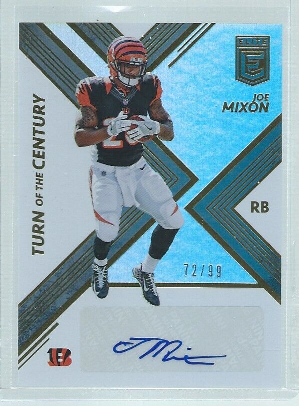 JOE MIXON 2017 DONRUSS ELITE TURN OF THE CENTURY AUTO RC #D 72/99