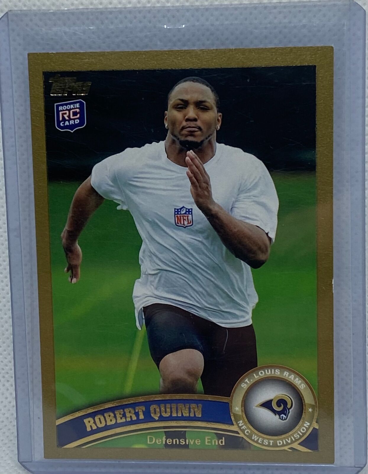 ROBERT QUINN 2011 TOPPS GOLD RC #D 332/2011