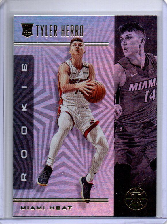 TYLER HERRO 2019-20 PANINI ILLUSIONS TRUE ROOKIE RC #175