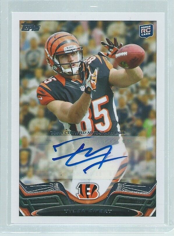 TYLER EIFERT 2013 TOPPS SSP BASE ROOKIE AUTO RC #407