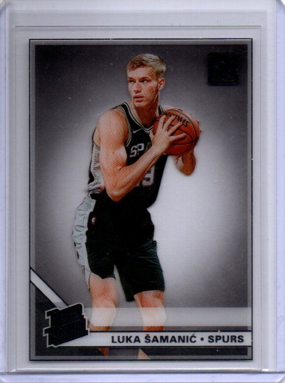 LUKA SAMANIC 2019-20 PANINI CLEARLY DONRUSS TRUE ROOKIE RC #68