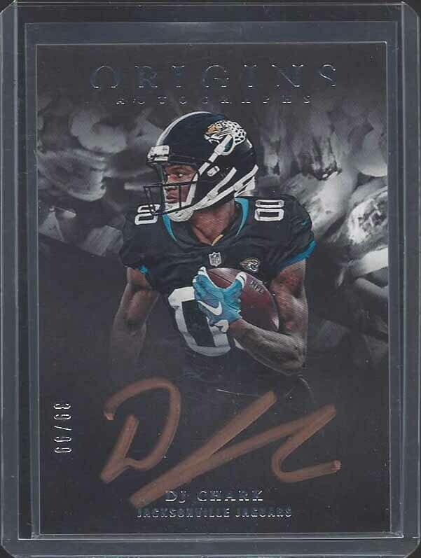 DJ CHARK 2018 PANINI ORIGINS GOLD INK ON CARD ROOKIE AUTO RC #D 39/99