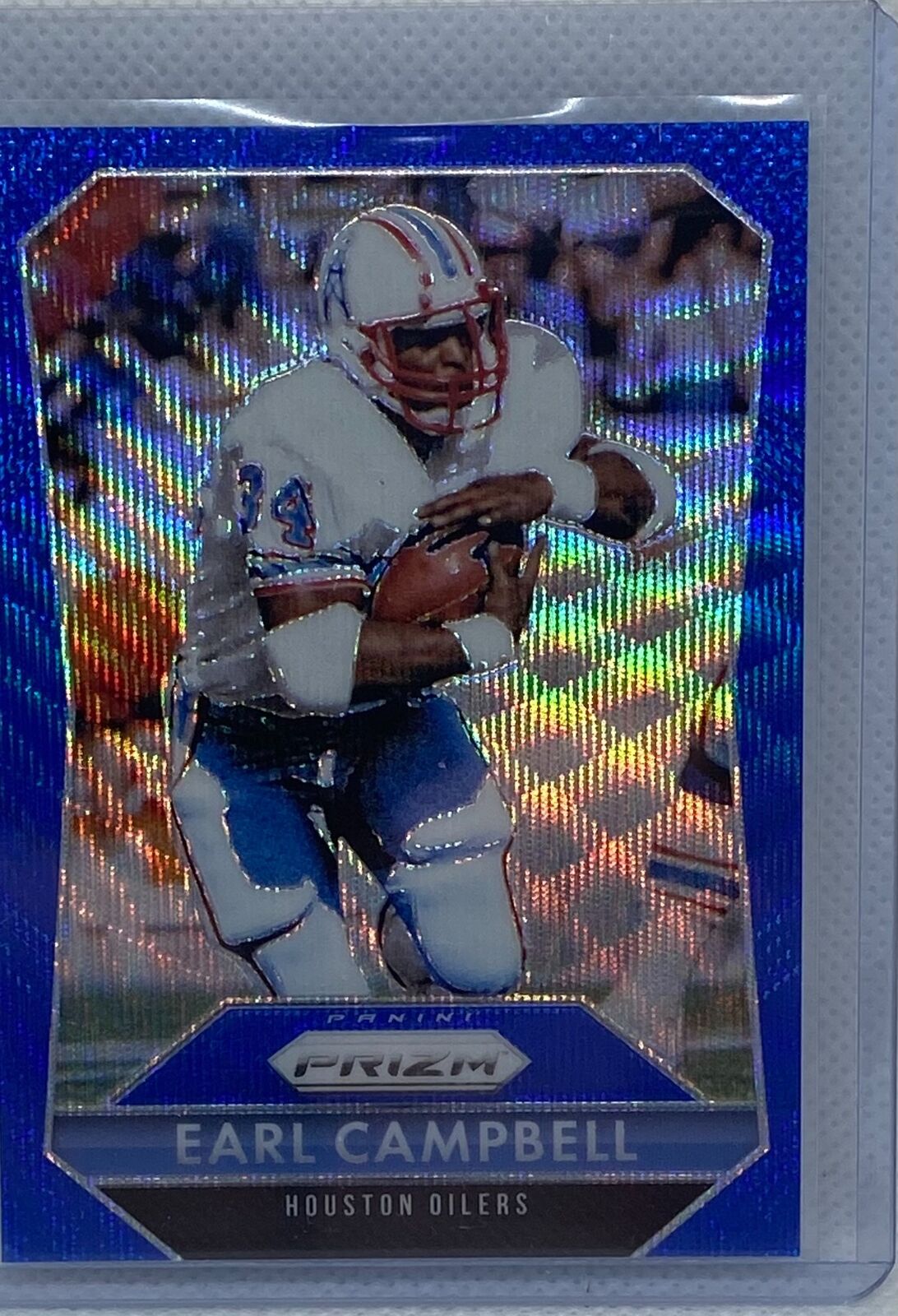 EARL CAMPBELL 2015 PANINI PRIZM BLUE WAVE PRIZM #D 110/150