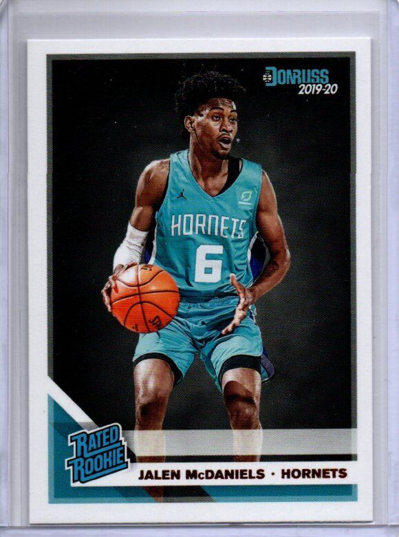 JALEN MCDANIELS 2019-20 PANINI DONRUSS TRUE ROOKIE RC #247