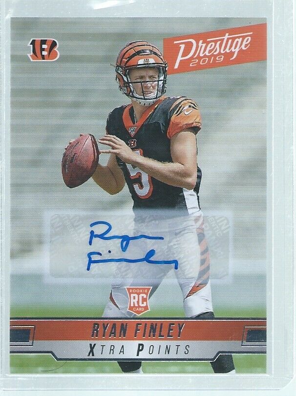 RYAN FINLEY 2019 PANINI PRESTIGE XTRA POINTS AUTO RC #249