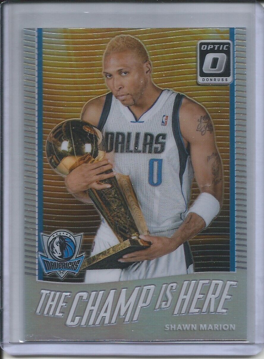 2017-18 Panini Donruss Optic The Champ is Here Shawn Marion Holo Prizm