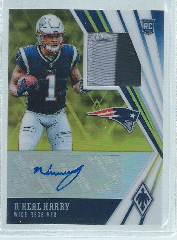 N'KEAL HARRY 2016 PANINI PHOENIX GOLD RPA 2 COLOR PATCH AUTO RC #D 4/75