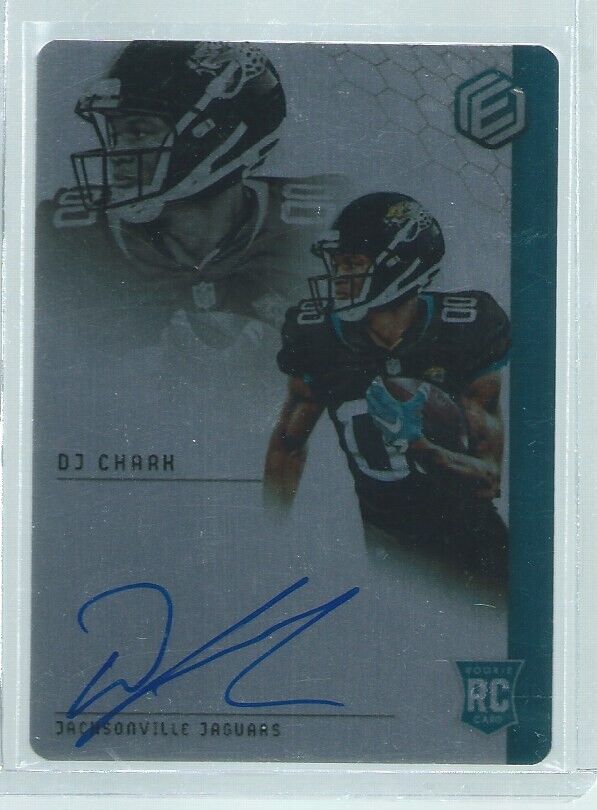 DJ CHARK 2018 PANINI ELEMENTS ON-CARD AUTO RC #D 103/199