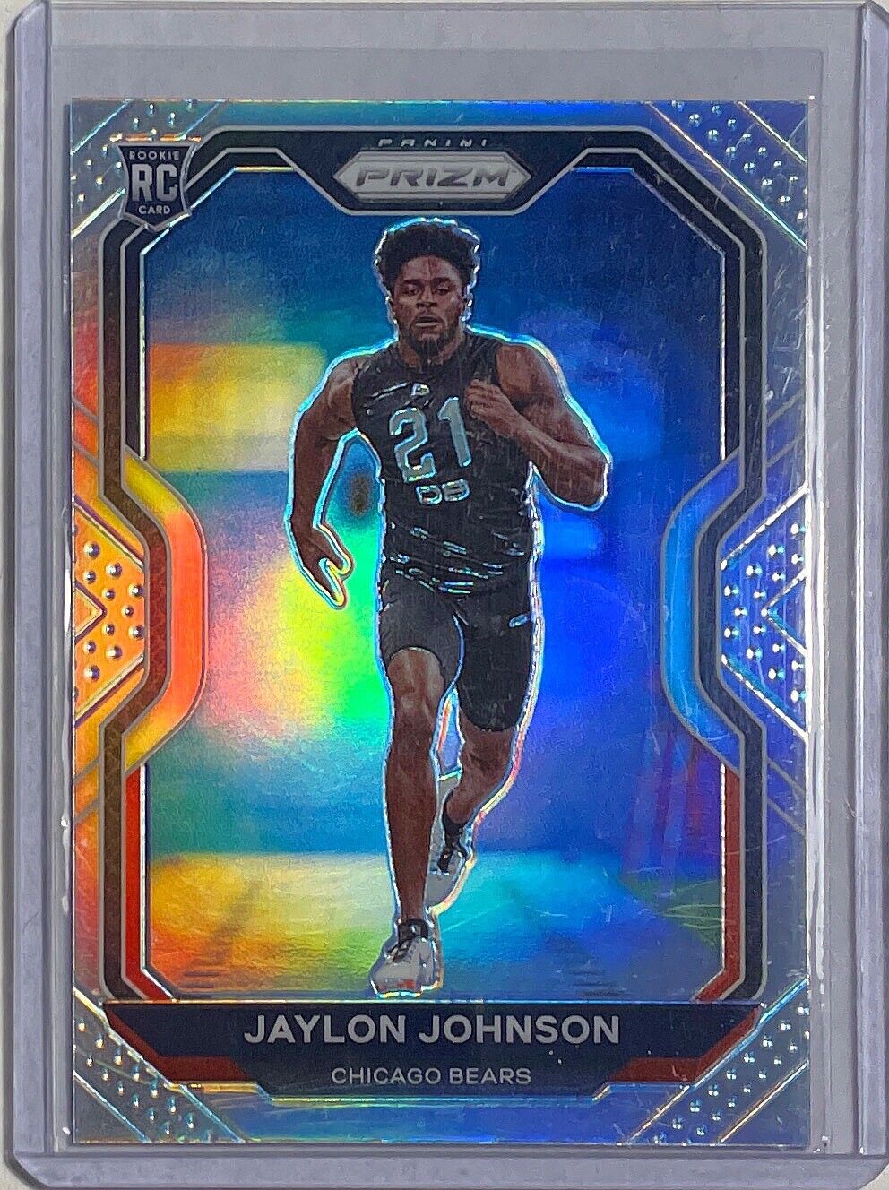 JAYLON JOHNSON 2020 PANINI PRIZM SILVER PRIZM ROOKIE RC #306