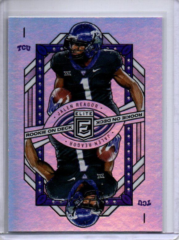 JALEN REAGOR 2020 PANINI DONRUSS ELITE ROOKIE ON DECK ROOKIE RC #5